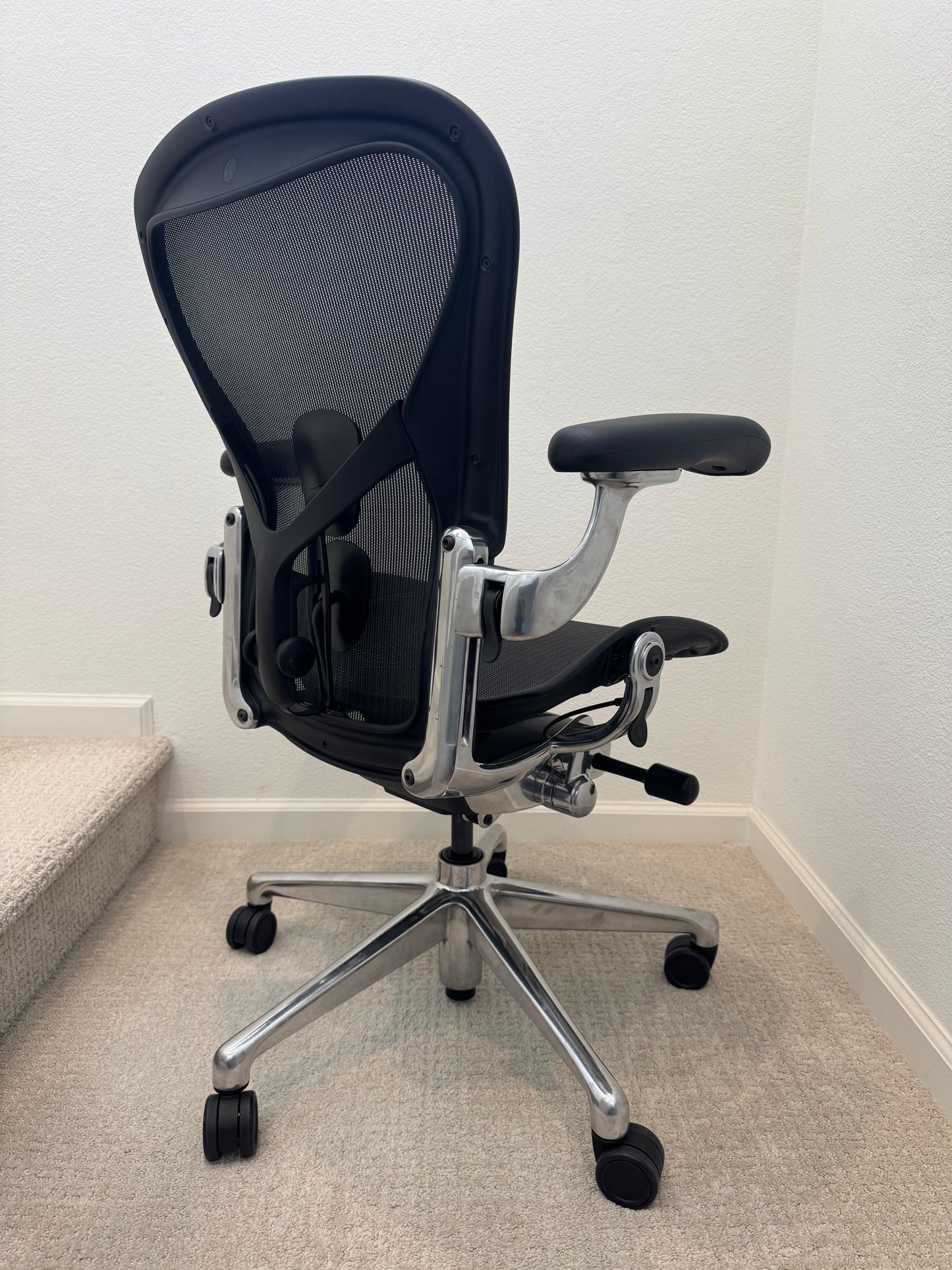 Brand new Herman Miller Aeron B Remastered fully loaded model office chair