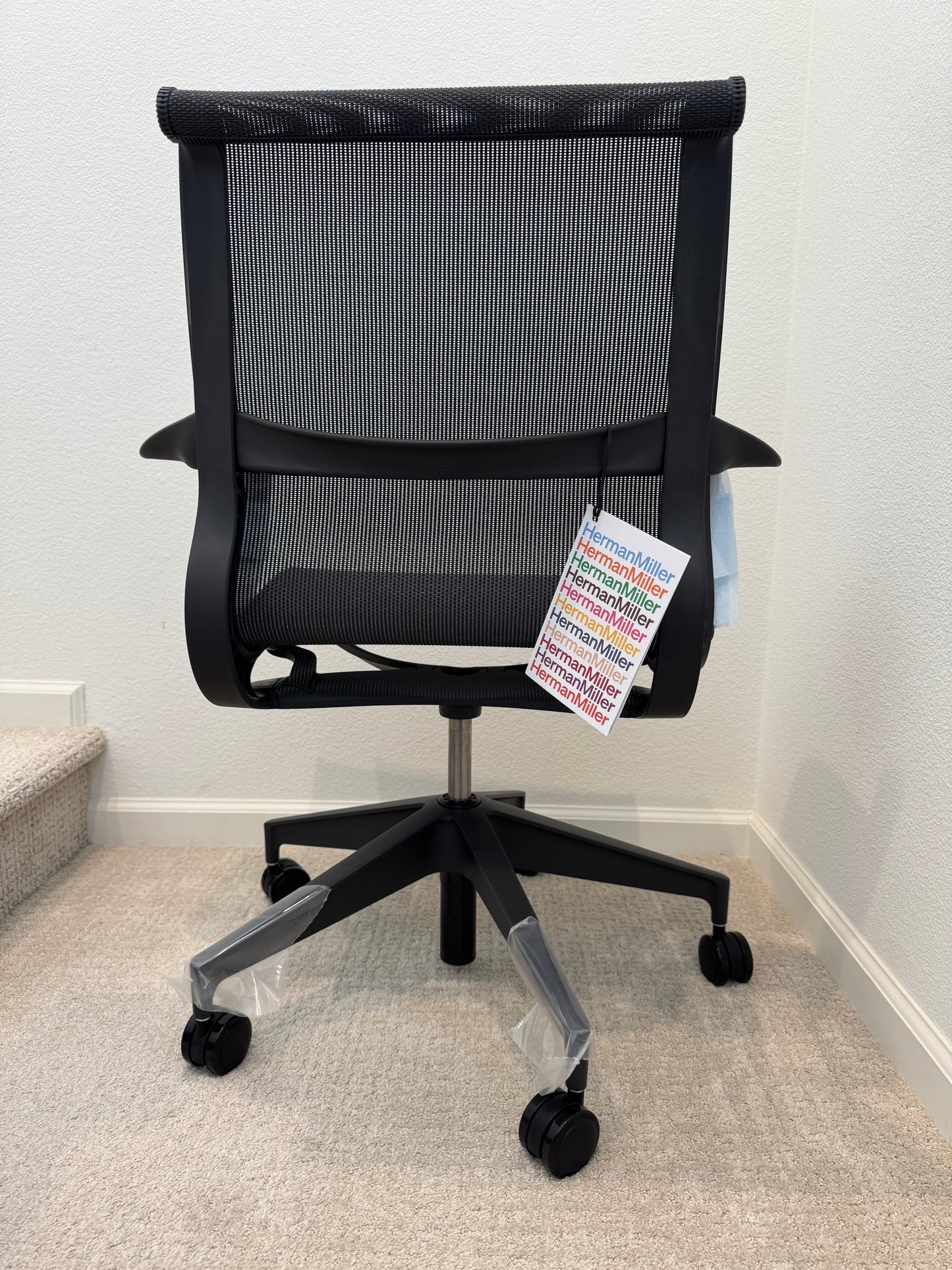 2025 Model brand new Herman Miller Setu office chair in Graphite