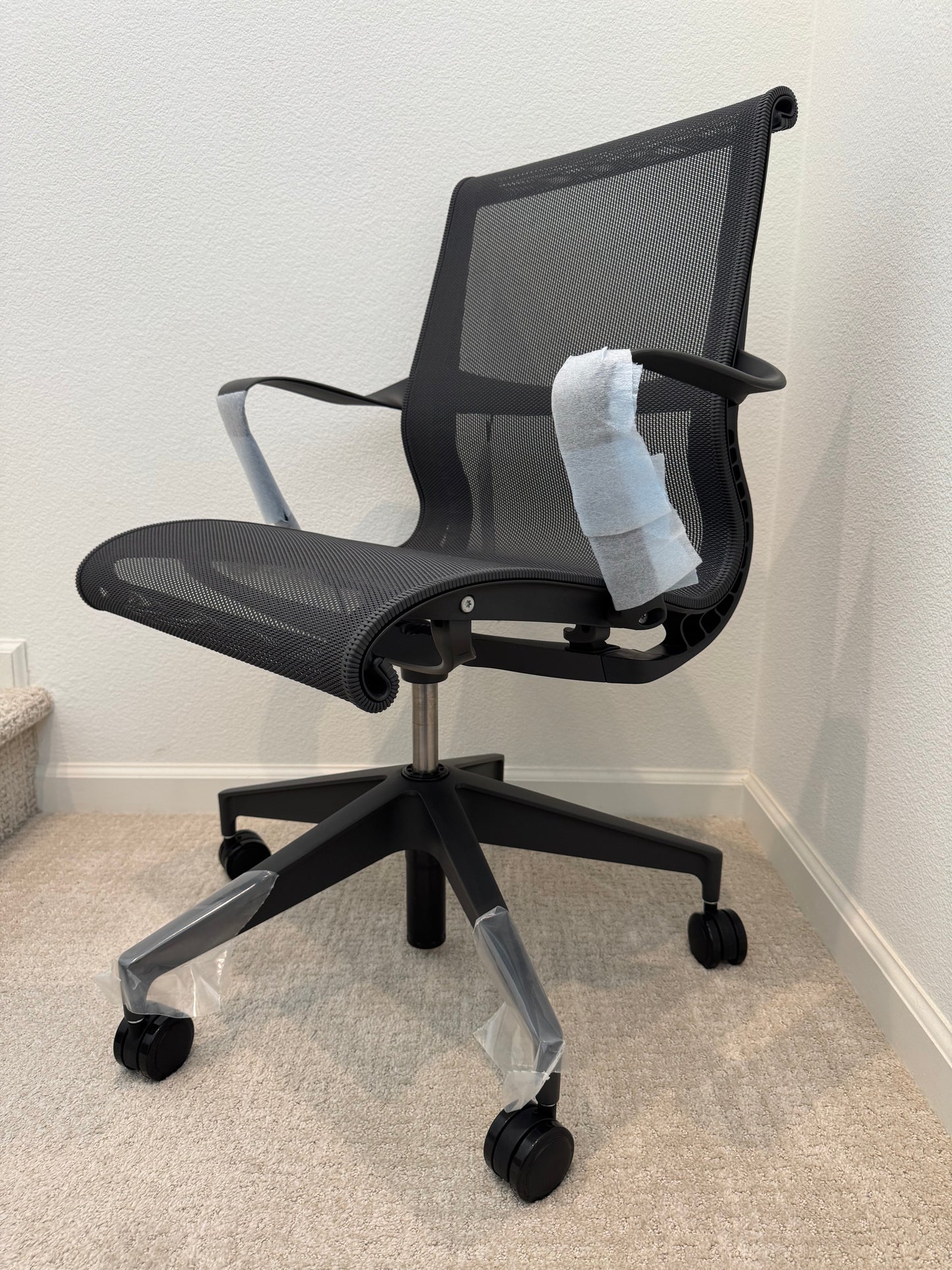 2025 Model brand new Herman Miller Setu office chair in Graphite