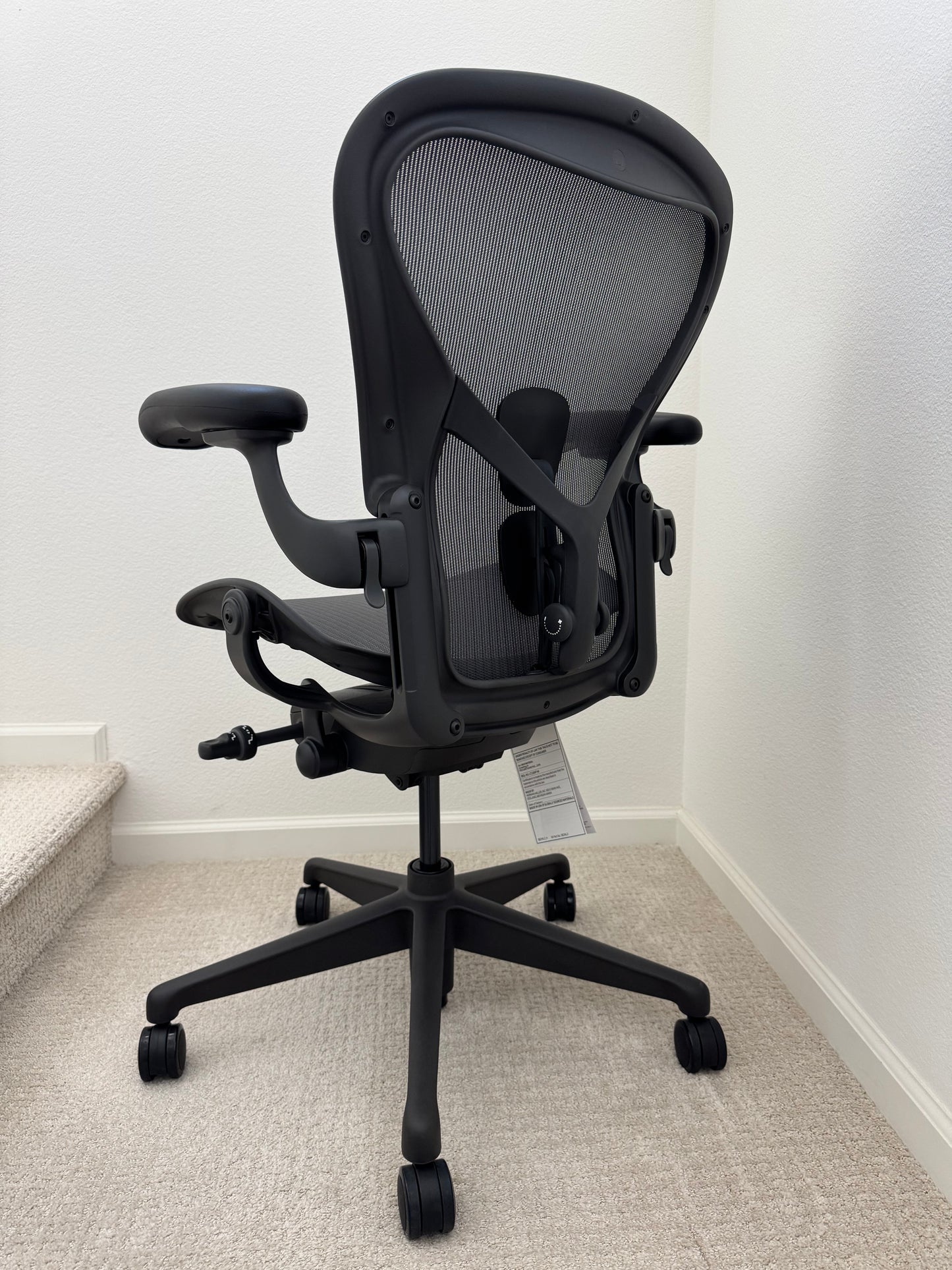 Brand new Herman Miller Aeron B Remastered fully loaded model office chair