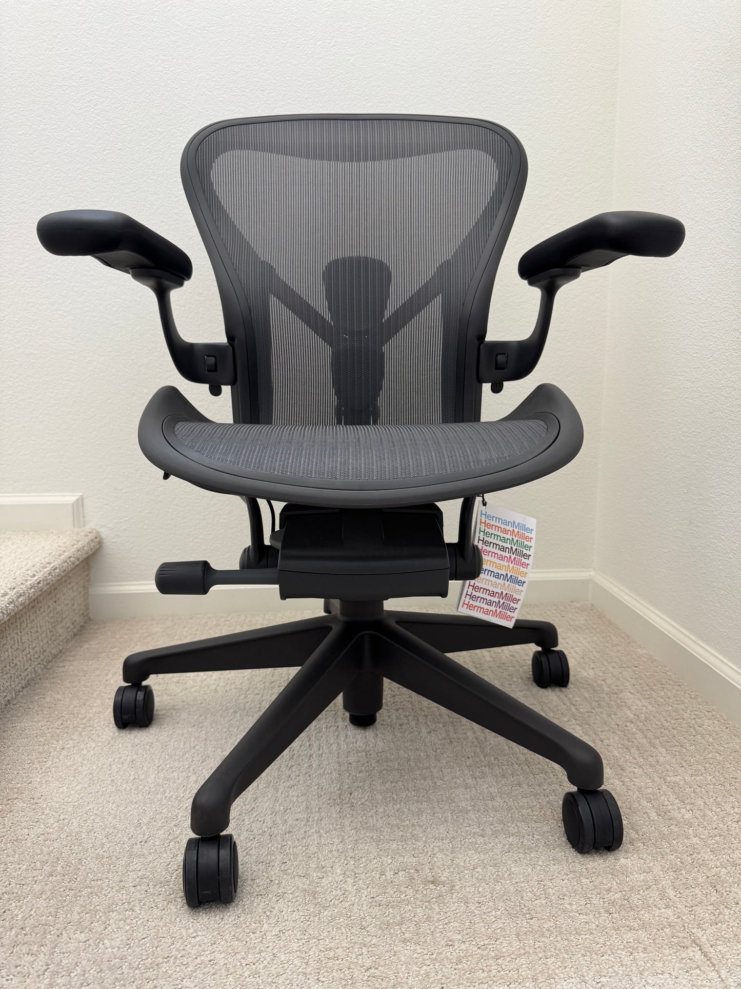 Brand new Herman Miller Aeron Remastered Size B Semi Loaded model