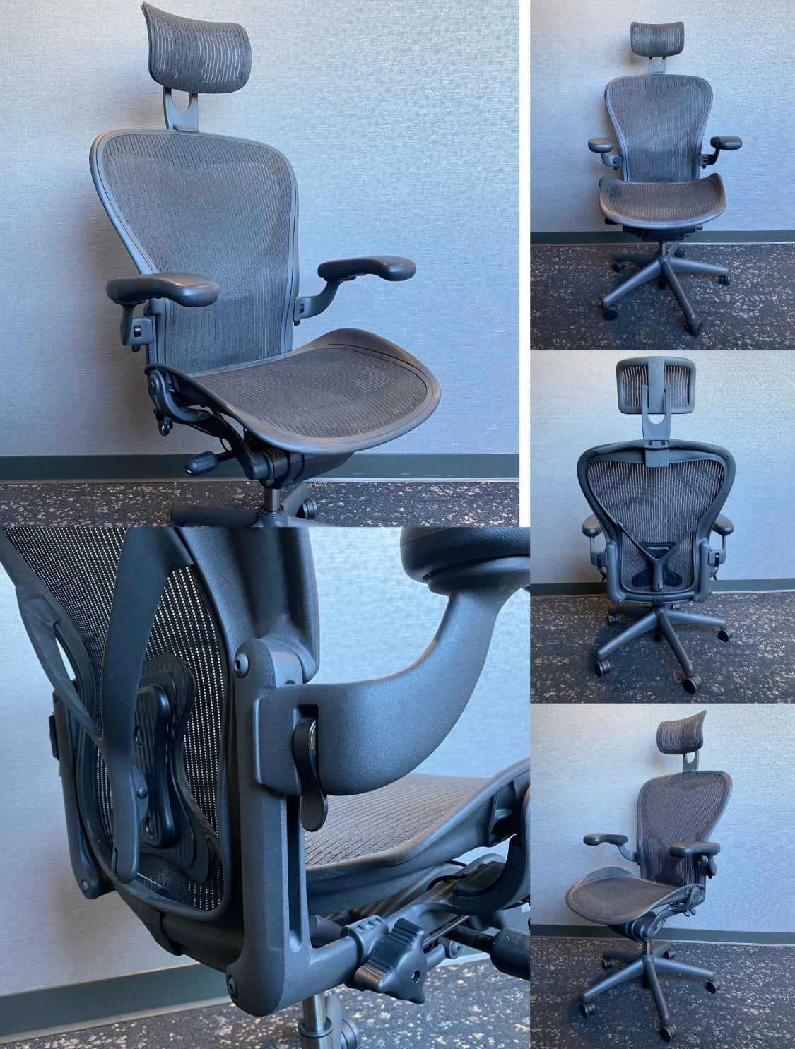 Herman Miller Aeron B Classic newer model fully loaded office chair
