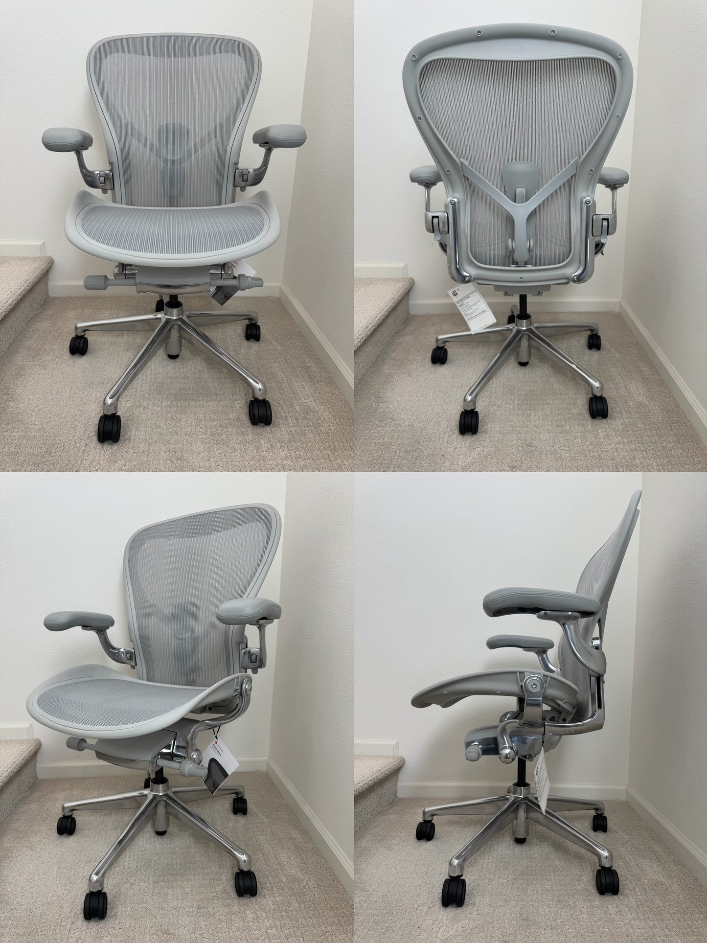 2025 model brand new Herman Miller Aeron Remastered Size C fully loaded