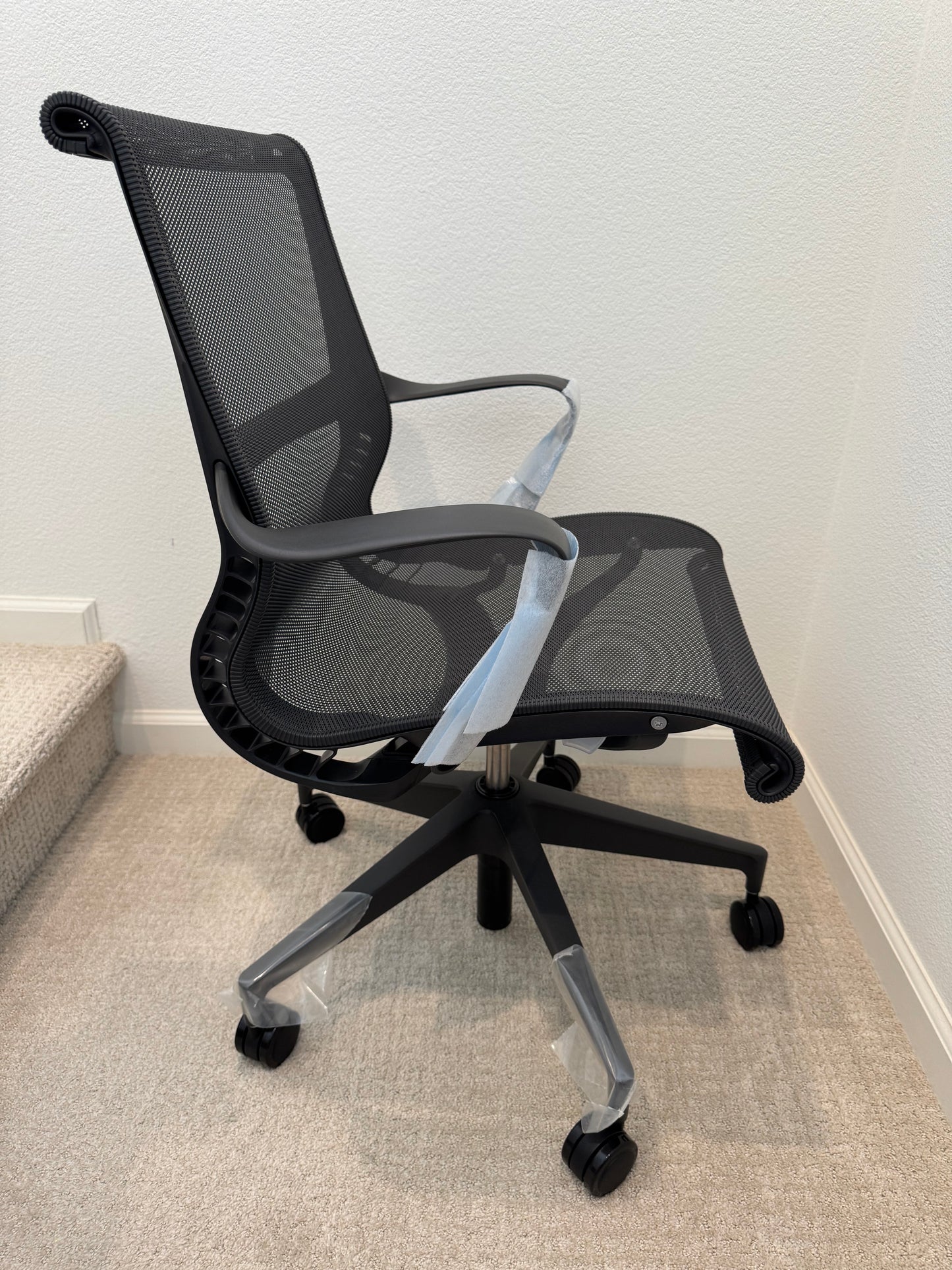 2025 Model brand new Herman Miller Setu office chair in Graphite
