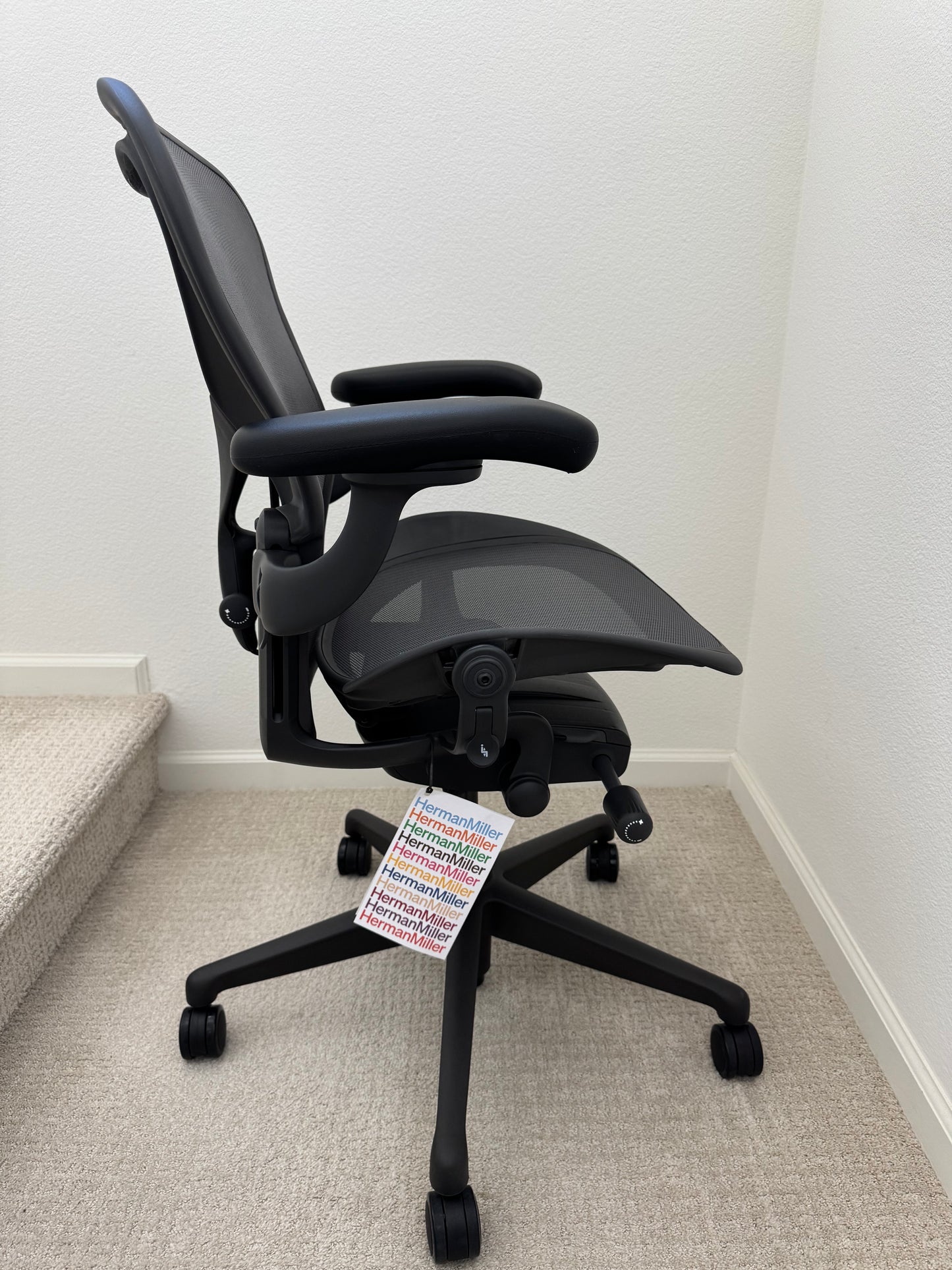 Brand new Herman Miller Aeron B Remastered fully loaded model office chair