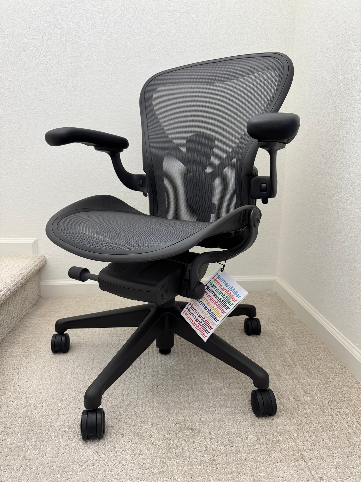 Brand new Herman Miller Aeron Remastered Size B Semi Loaded model