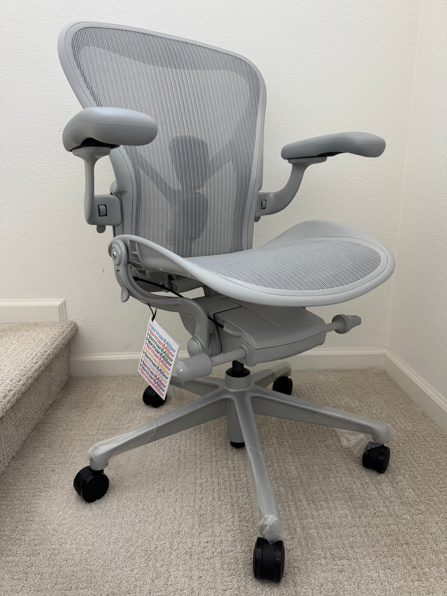 Brand new Herman Miller Aeron B Remastered fully loaded model office chair