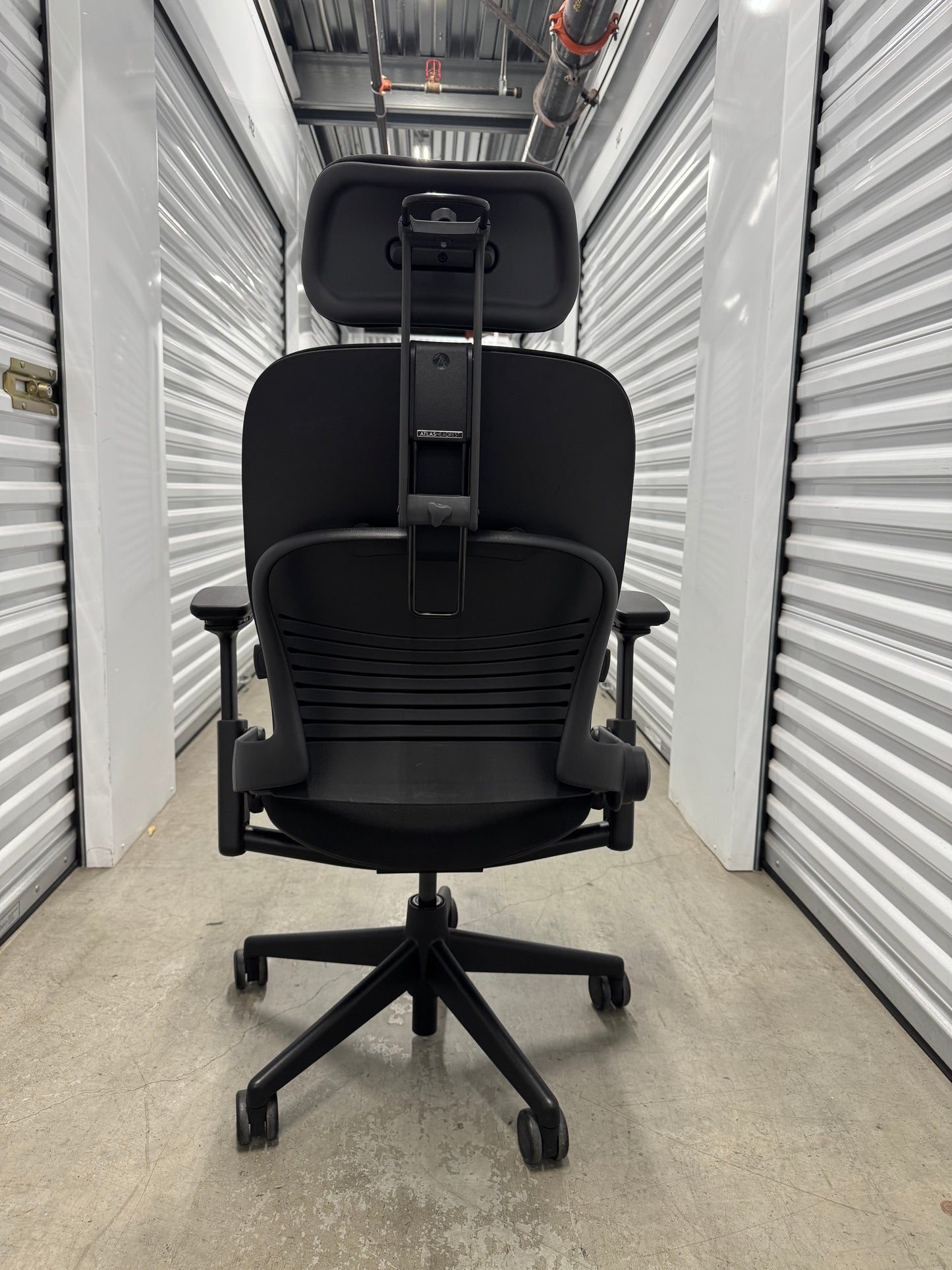 Steelcase Leap V2 Fully loaded Office Chair with new upholstery in black