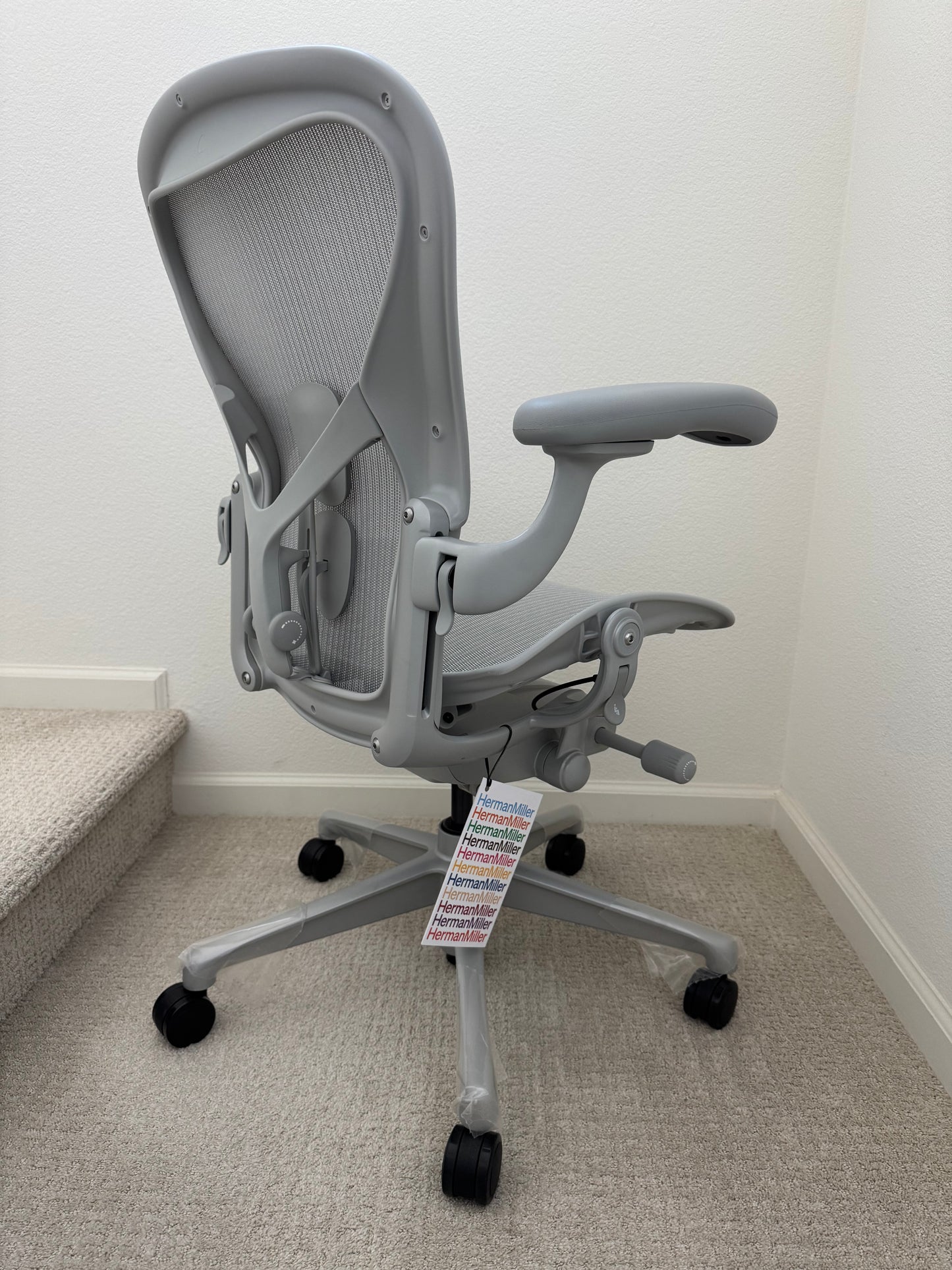 Brand new Herman Miller Aeron B Remastered fully loaded model office chair