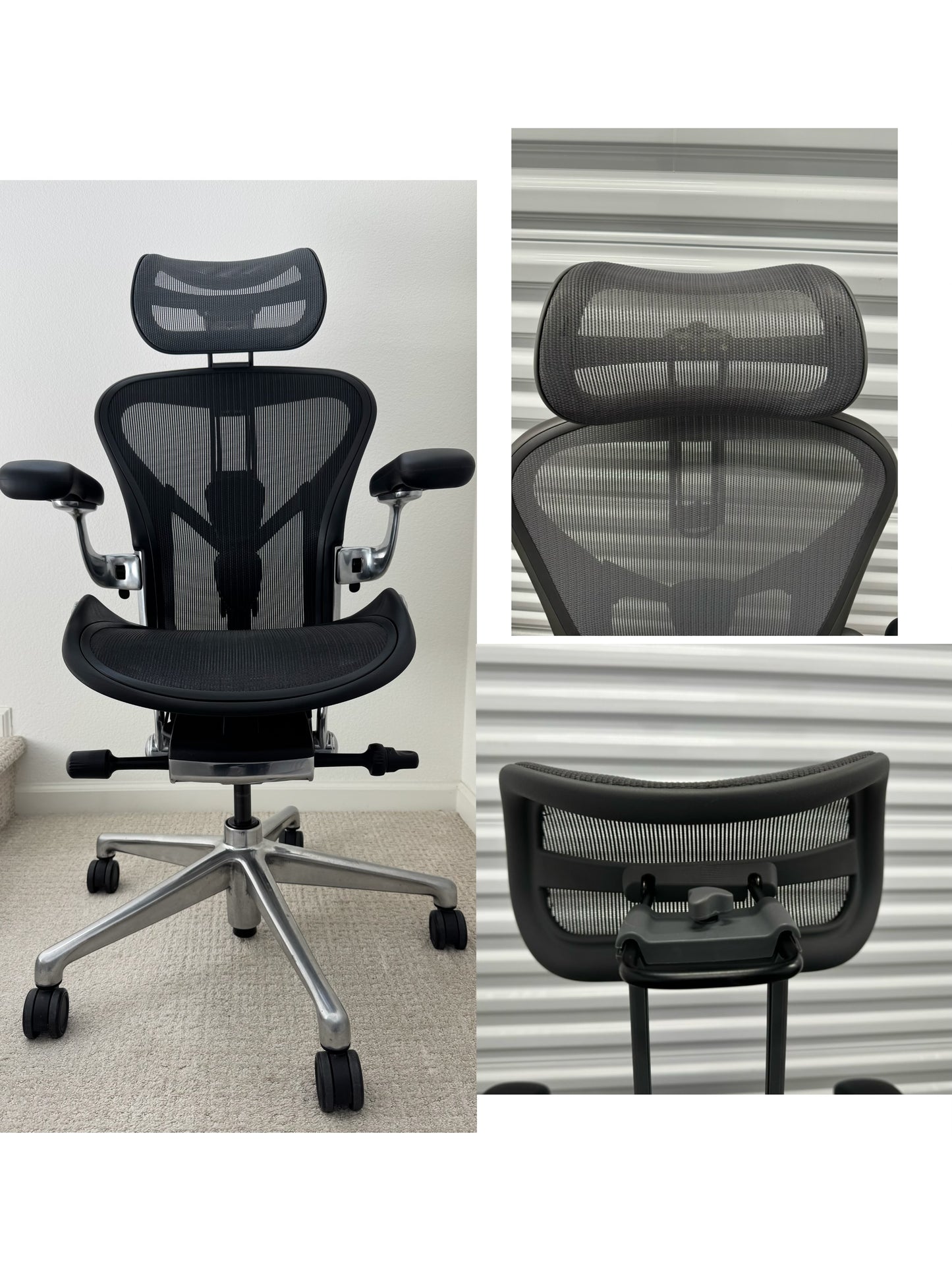 Brand new Herman Miller Aeron B Remastered fully loaded model office chair