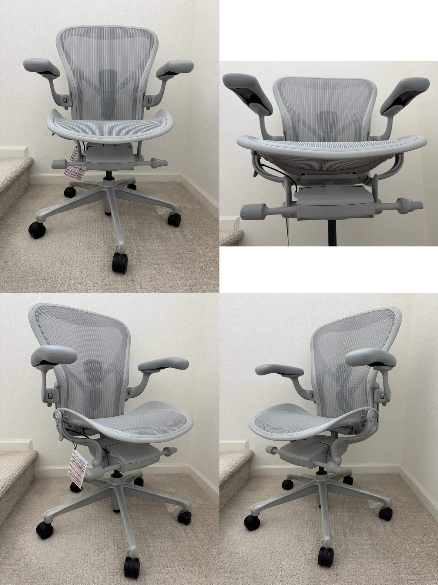 Brand new Herman Miller Aeron B Remastered fully loaded model office chair