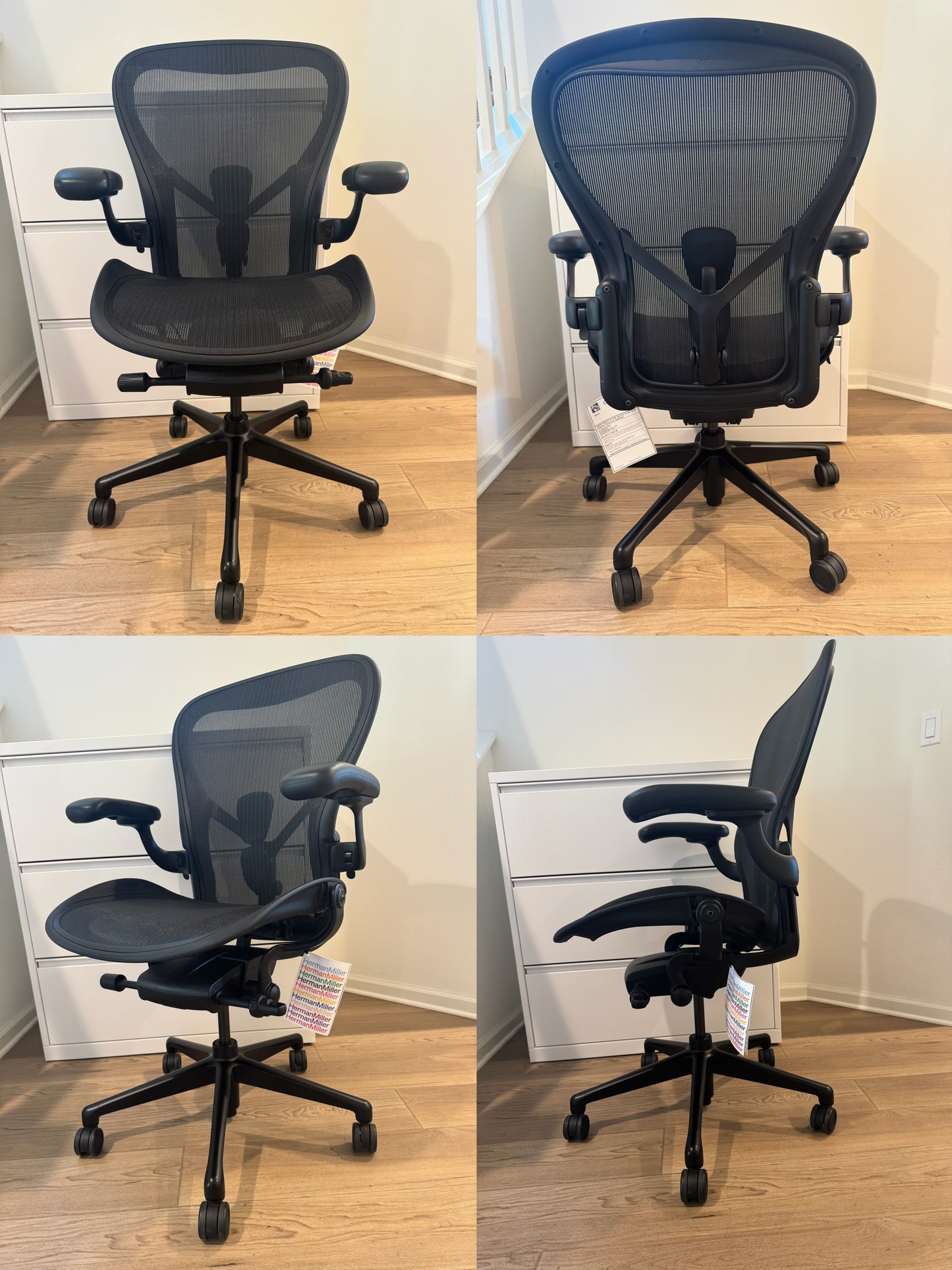 2025 model brand new Herman Miller Aeron Remastered Size C fully loaded