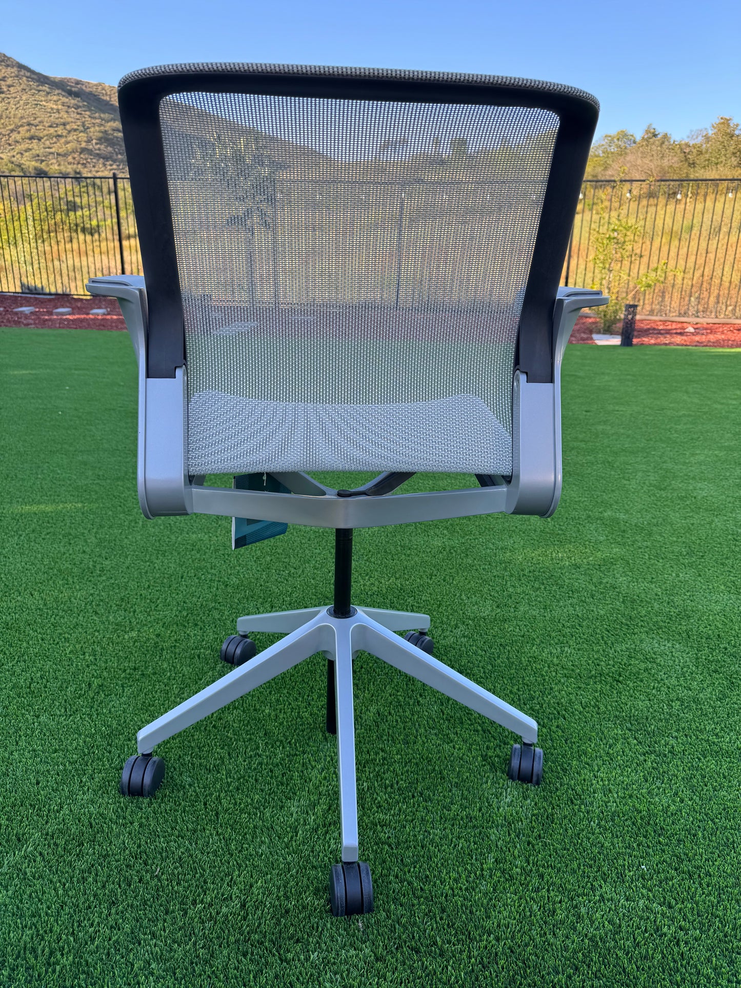 Premium Refurbished Allsteel Clarity®️ all mesh office chair/ conference chair/ guest chair
