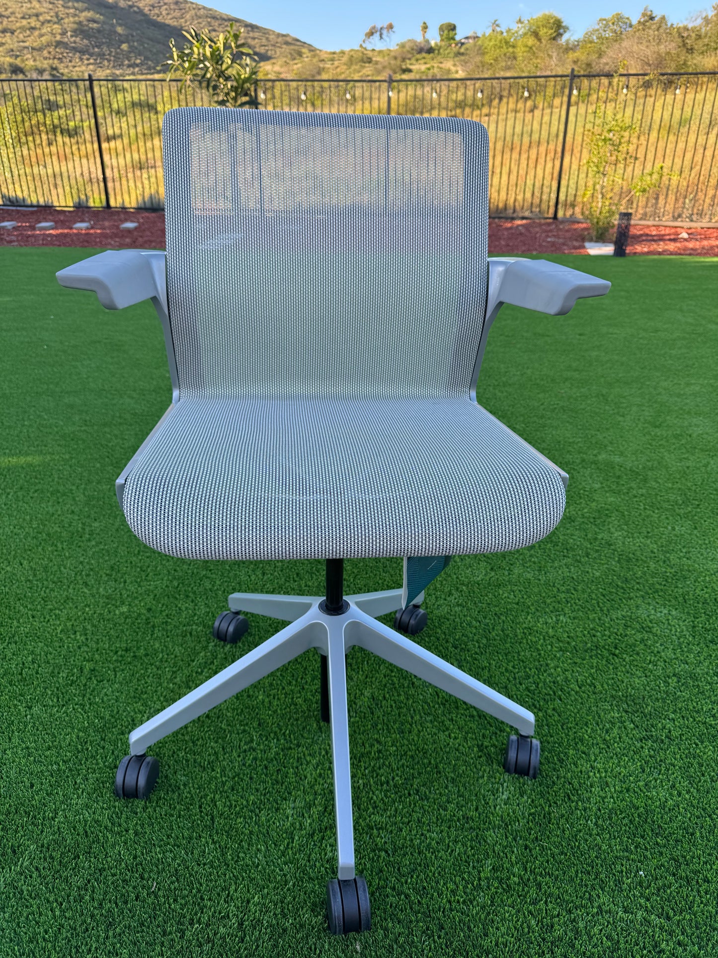 Premium Refurbished Allsteel Clarity®️ all mesh office chair/ conference chair/ guest chair