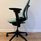 Steelcase Leap V2 Fully loaded Office Chair with new upholstery in black