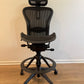 Premium Refurbished Herman Miller Aeron Classic Fully Loaded Model Drafting Office Chair/ Work Stool