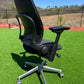 Steelcase Leap V2 Fully loaded Office Chair with new upholstery in black