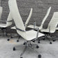 Herman Miller Eames Executive Style Task Chair with Polished Aluminum Frame and Base