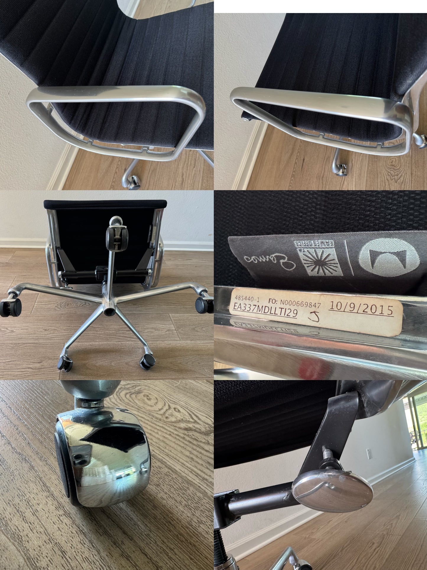 💯 Authentic Herman Miller Eames Aluminum Group Executive Chair( High Back)