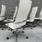 Herman Miller Eames Executive Style Task Chair with Polished Aluminum Frame and Base
