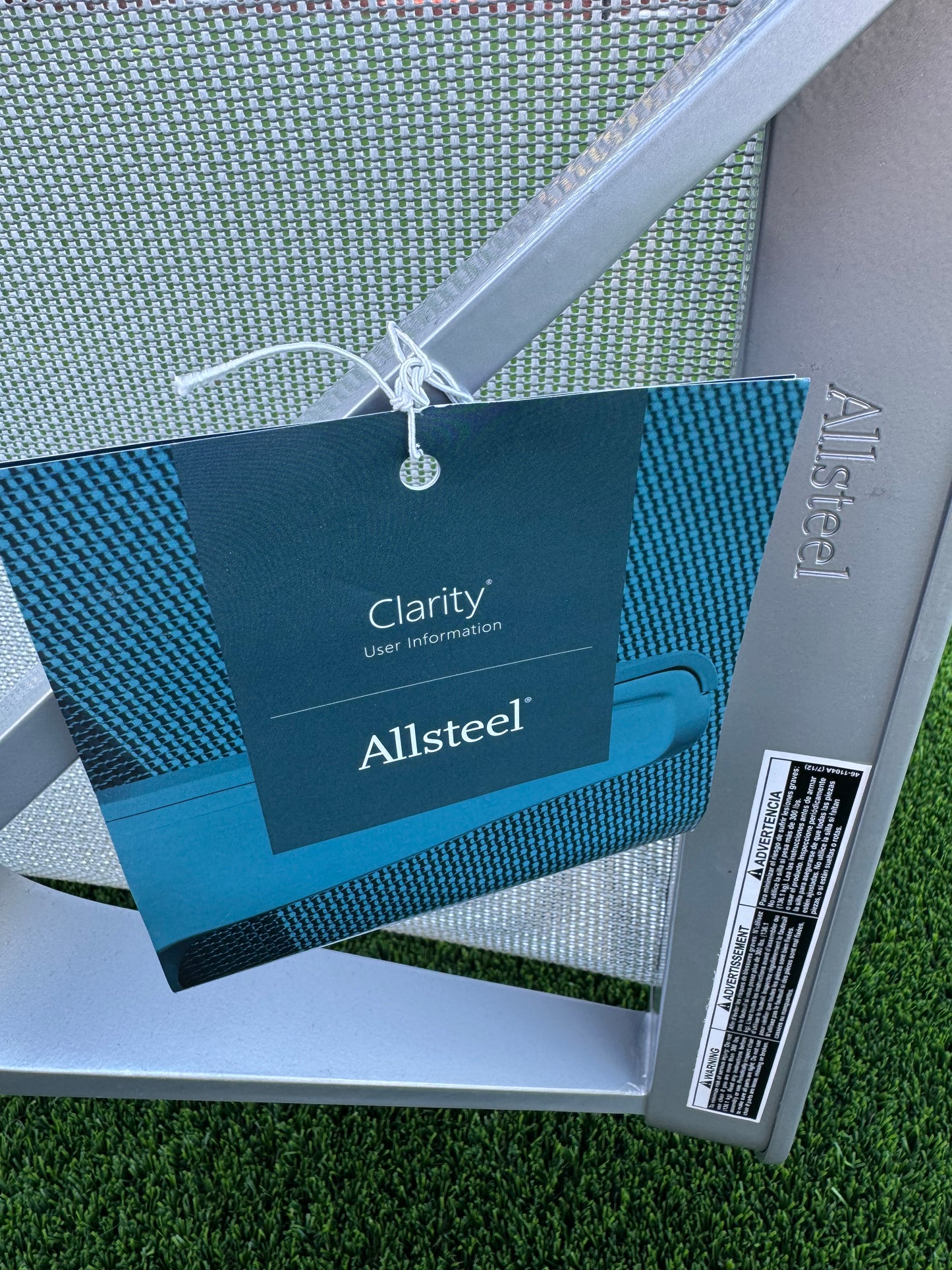 Premium Refurbished Allsteel Clarity®️ all mesh office chair/ conference chair/ guest chair