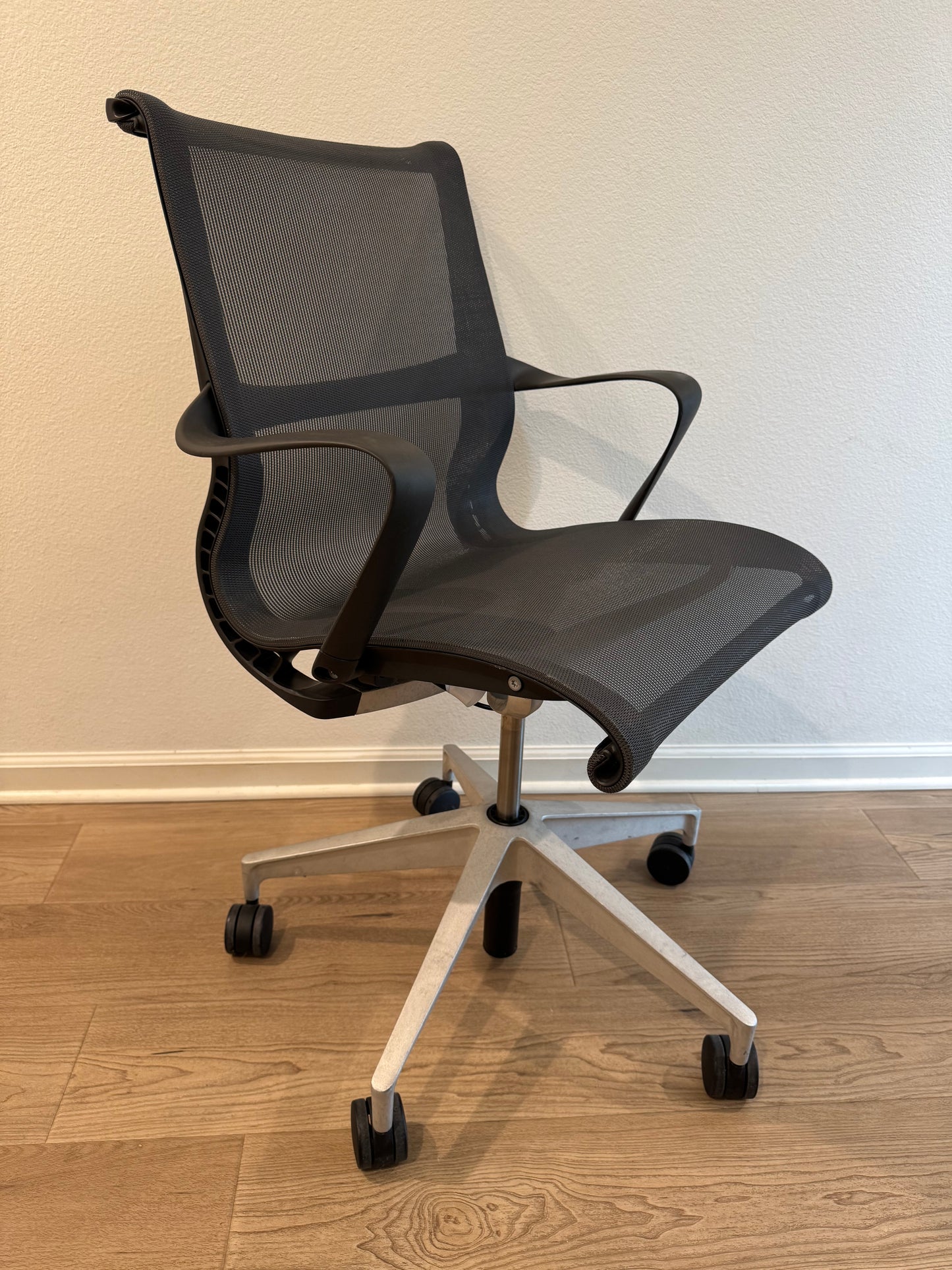 Herman Miller Setu office chair in Graphite