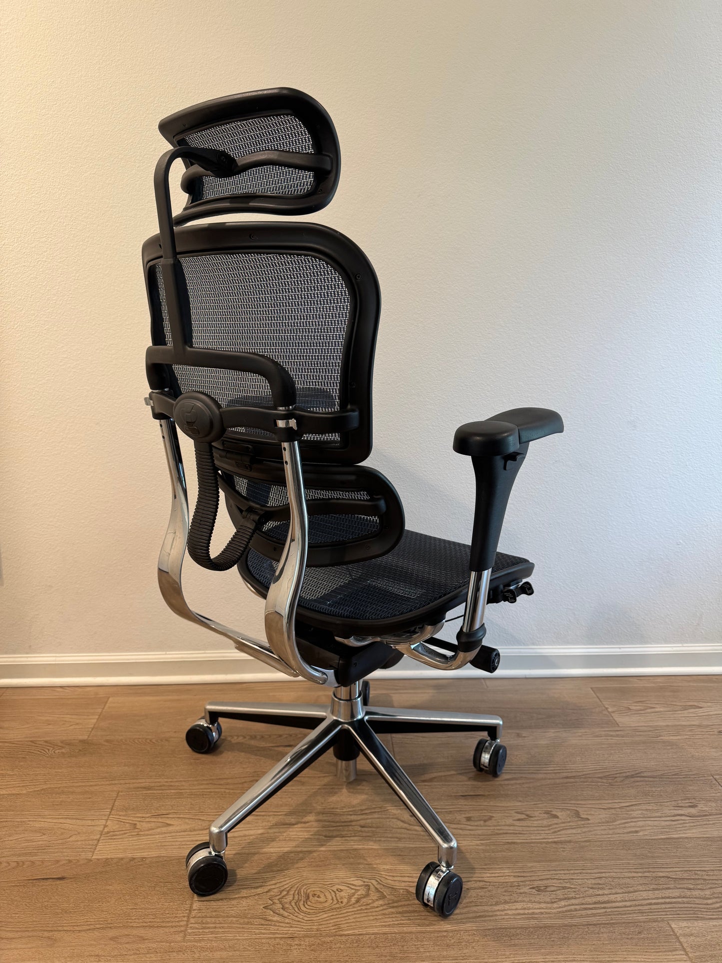 Eurotech Ergohuman ®️ All Mesh High Back Ergonomic Office Chair With Headrest