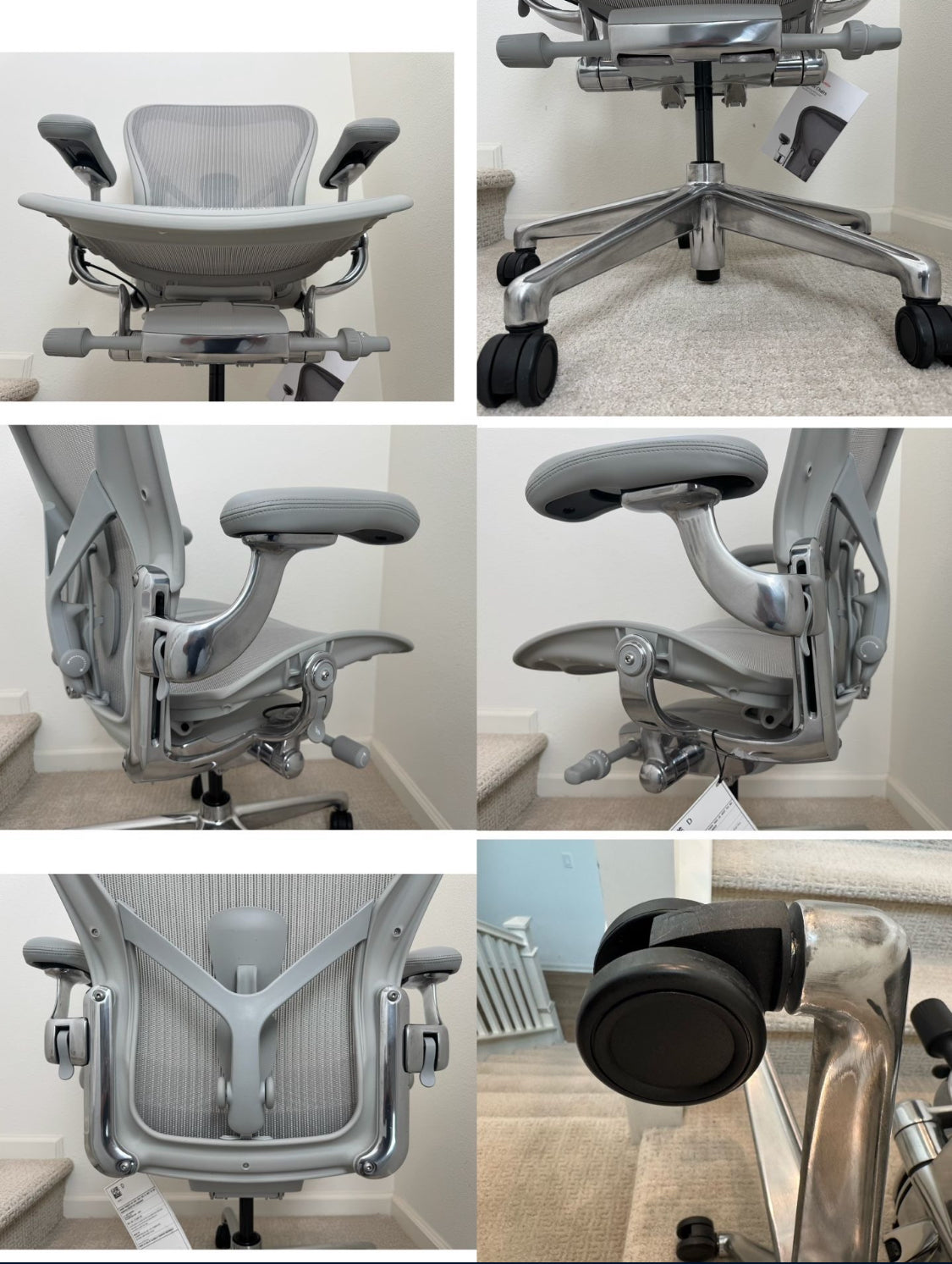 New FULLY LOADED Herman Miller Aeron V2 Remastered Office Chair