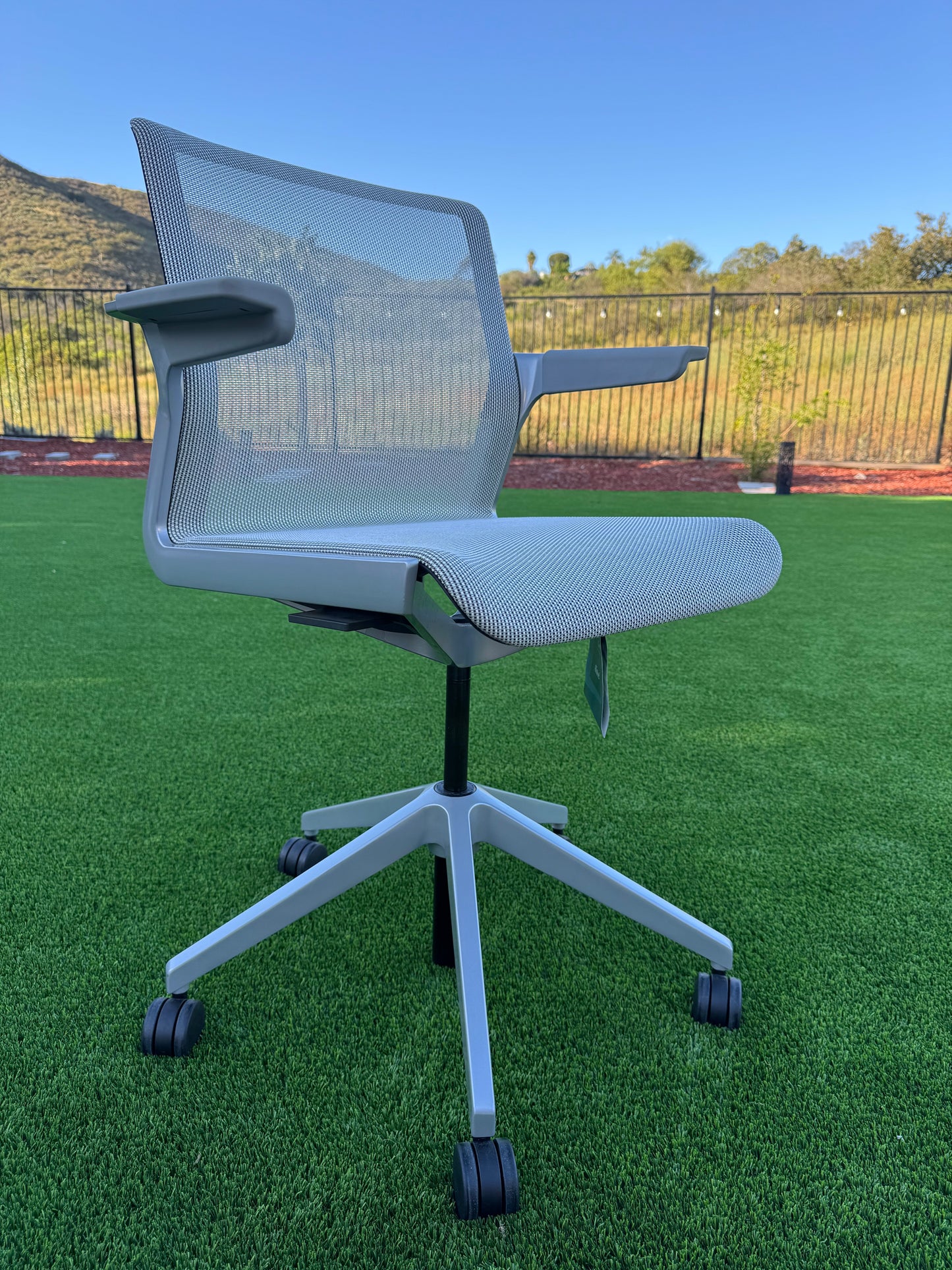 Premium Refurbished Allsteel Clarity®️ all mesh office chair/ conference chair/ guest chair