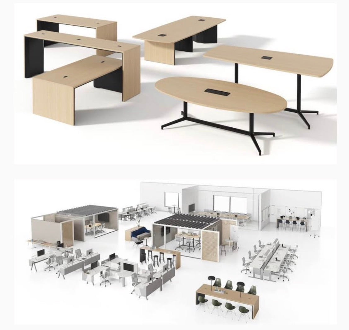 🔥60% OFF For Sale! Brand New Herman Miller Headway®️Conference Table