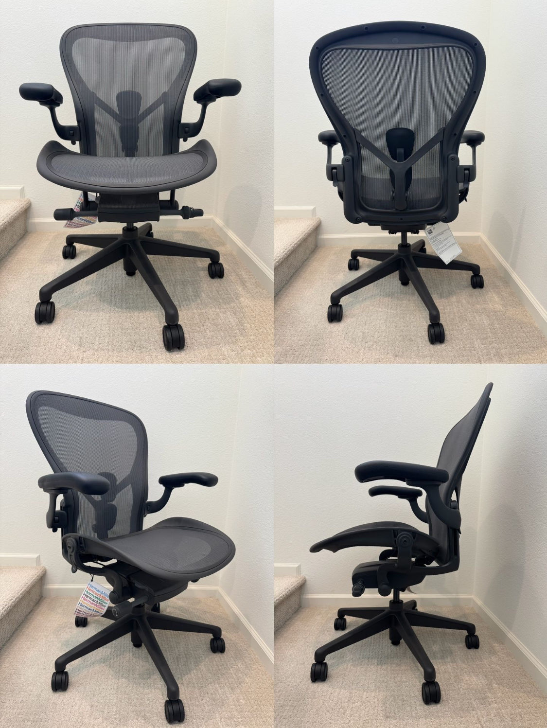 New FULLY LOADED Herman Miller Aeron V2 Remastered Office Chair