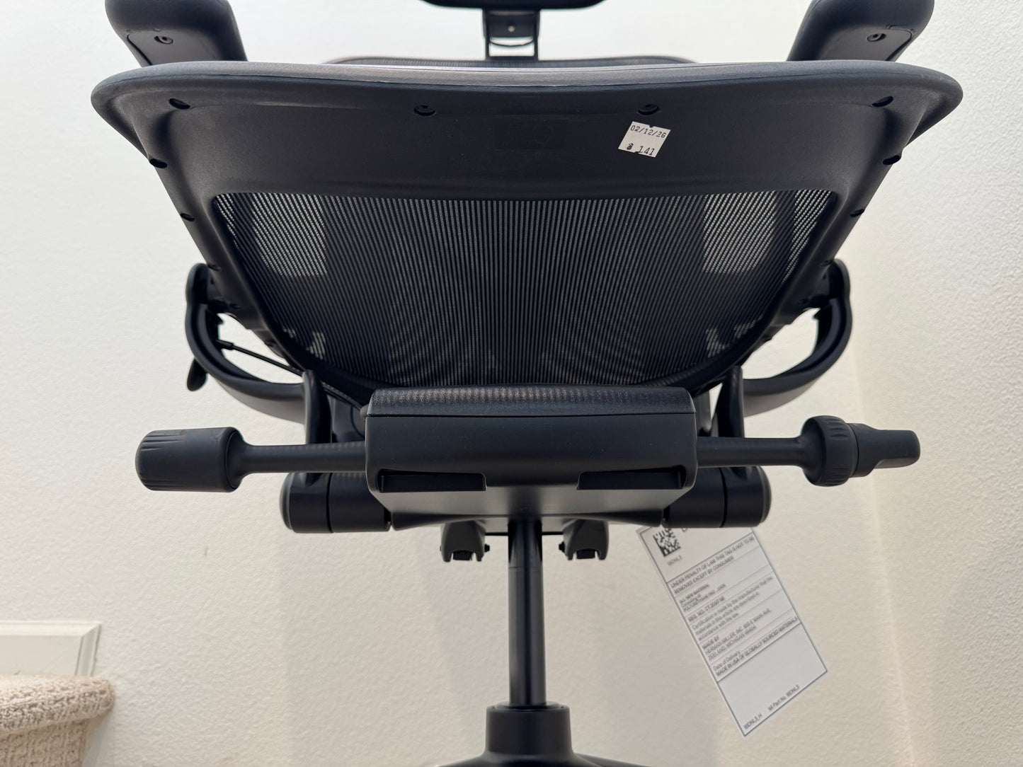 2026 brand new Herman Miller Aeron Remastered size C in onyx