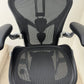 Pre Owned Herman Miller Aeron Size A Remastered With Chrome Frame Gaming Chair/ Office Chair