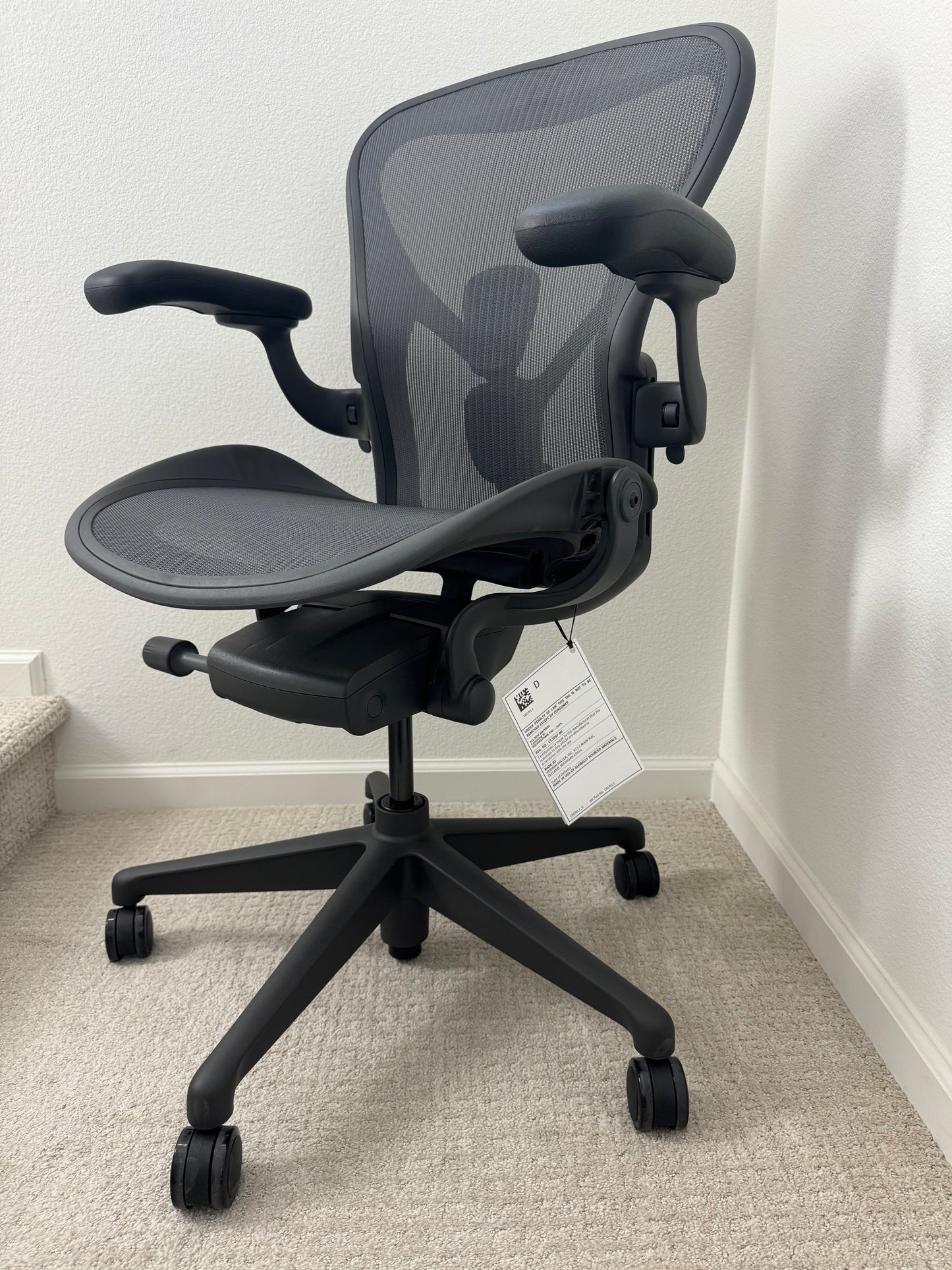 Brand new 2024 model Herman Miller Aeron B Remastered office chair