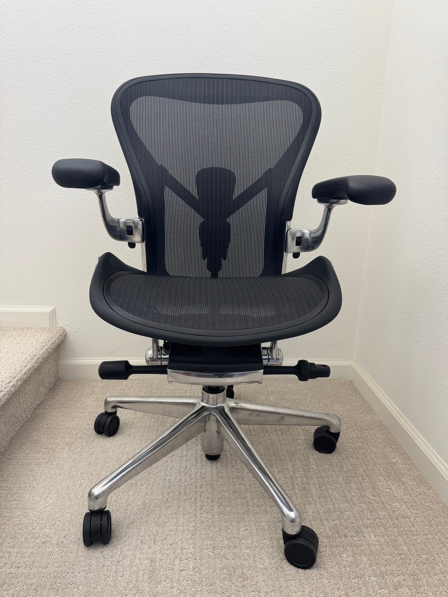 Brand new Herman Miller Aeron B Remastered fully loaded model office chair
