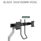 Humanscale M8.1 DUAL MONITOR ARM(28”), CROSSBAR WITH HANDLE, ANGLED/DYNAMIC LINKS
