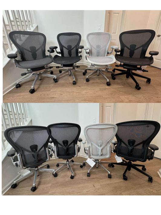 2025 model brand new Herman Miller Aeron Remastered Size C fully loaded