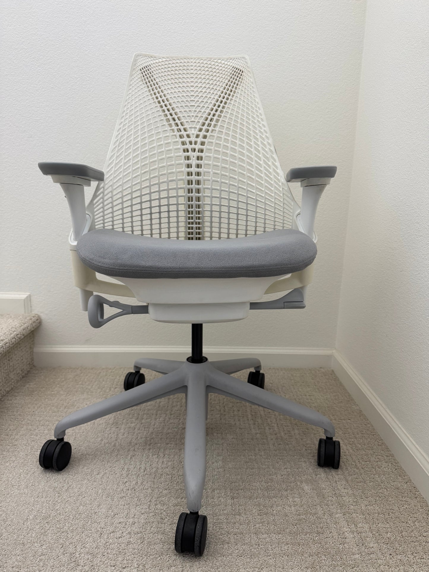 Herman Miller Sayl Fully Loaded Office Chair In White