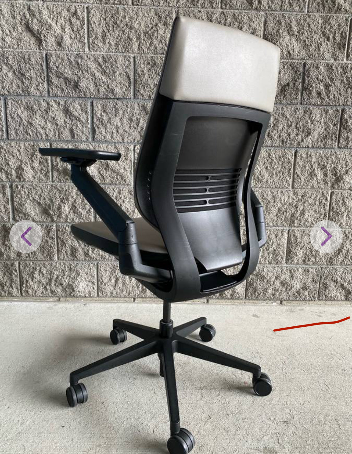 Steelcase Gesture Fully Adjustable Model