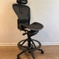 Premium Refurbished Herman Miller Aeron Classic Fully Loaded Model Drafting Office Chair/ Work Stool