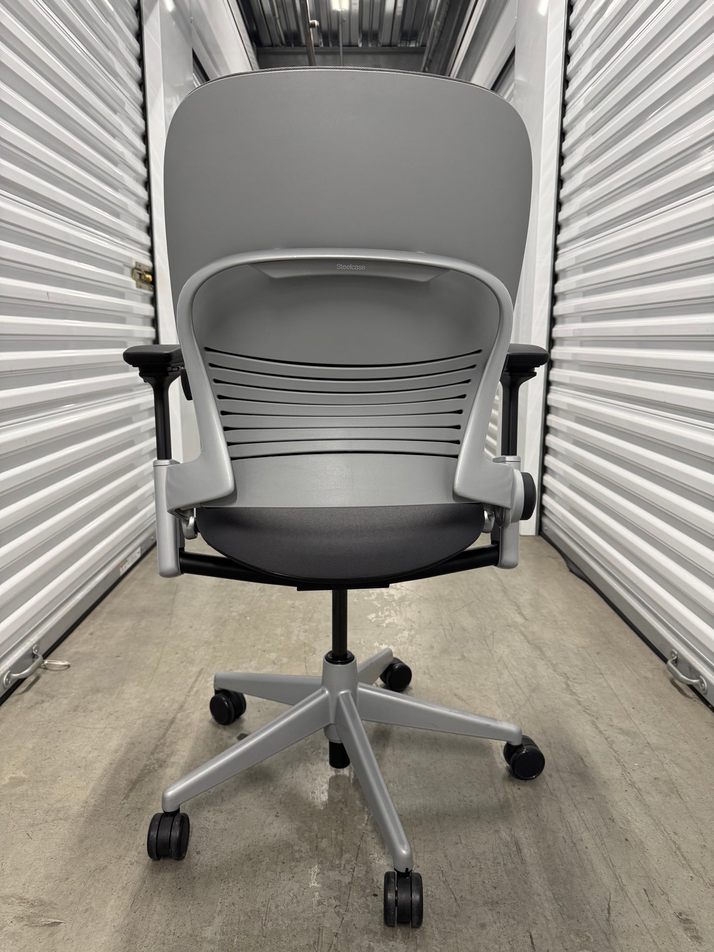 Steelcase Leap V2 Fully loaded Office Chair with new upholstery in black