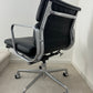 Authentic Herman Miller Eames Soft Pad Management Office Chair With Black Leather