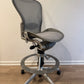 Premium Refurbished Herman Miller Aeron Classic Fully Loaded Model Drafting Office Chair/ Work Stool