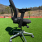Steelcase Leap V2 Fully loaded Office Chair with new upholstery in black