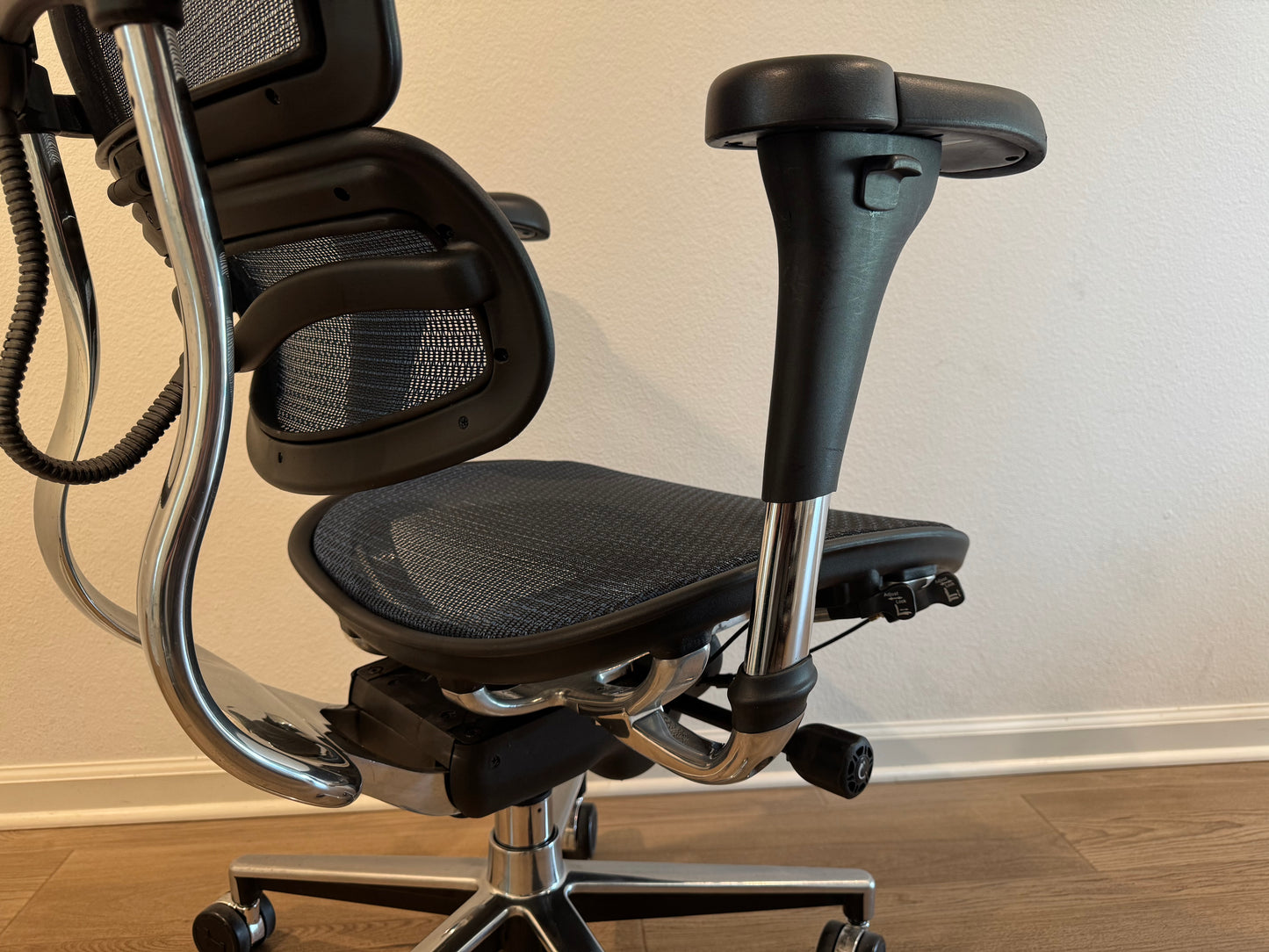 Eurotech Ergohuman ®️ All Mesh High Back Ergonomic Office Chair With Headrest