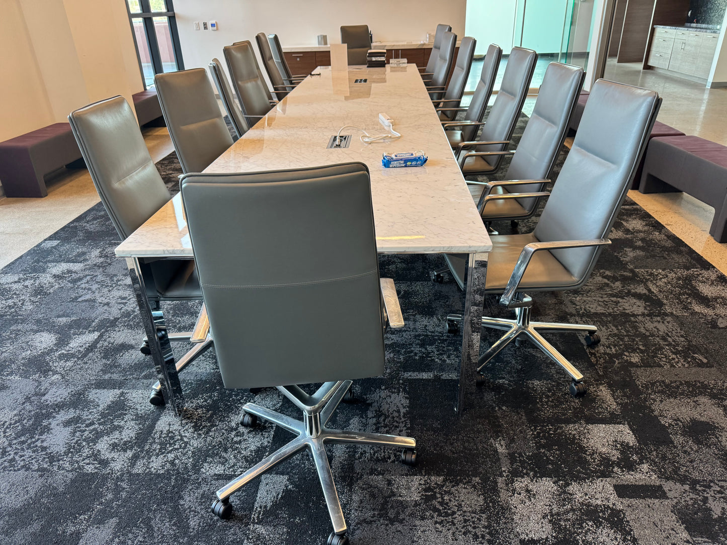 Davis Body Webb Executive Chair / Conference chair In Real Leather