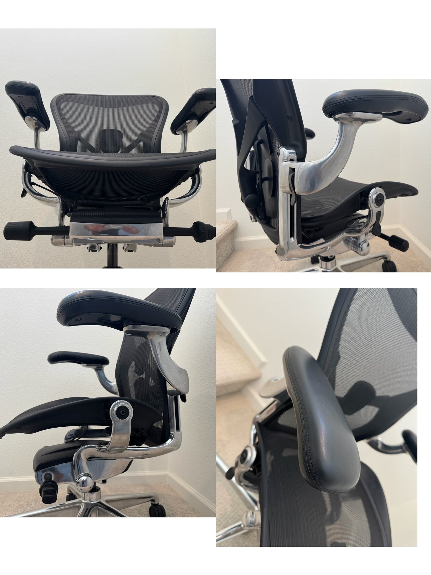 Brand new Herman Miller Aeron B Remastered fully loaded model office chair