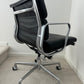 Authentic Herman Miller Eames Soft Pad Management Office Chair With Black Leather