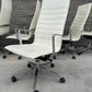 Herman Miller Eames Executive Style Task Chair with Polished Aluminum Frame and Base