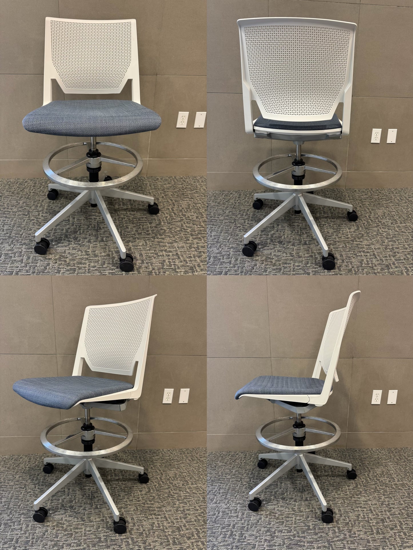 New Haworth Very Drafting Chair/ Work Stool
